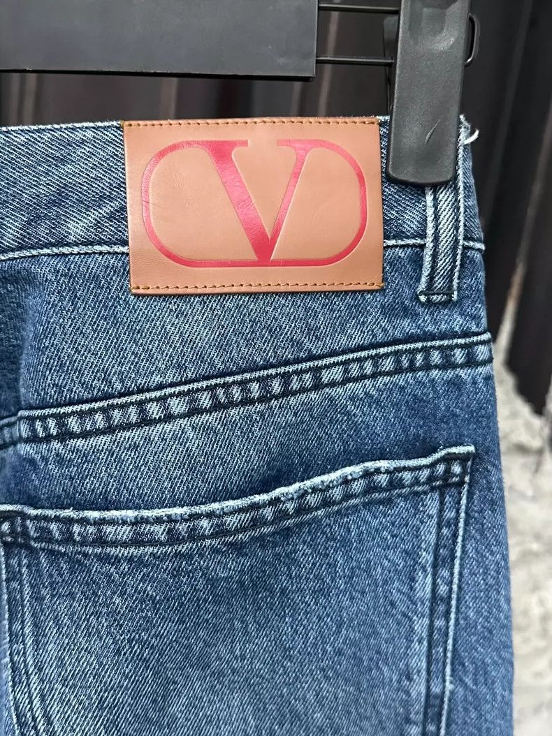Valentino Valentino Patchwork Denim Pants Size US 30 / EU 46 - 5 Thumbnail