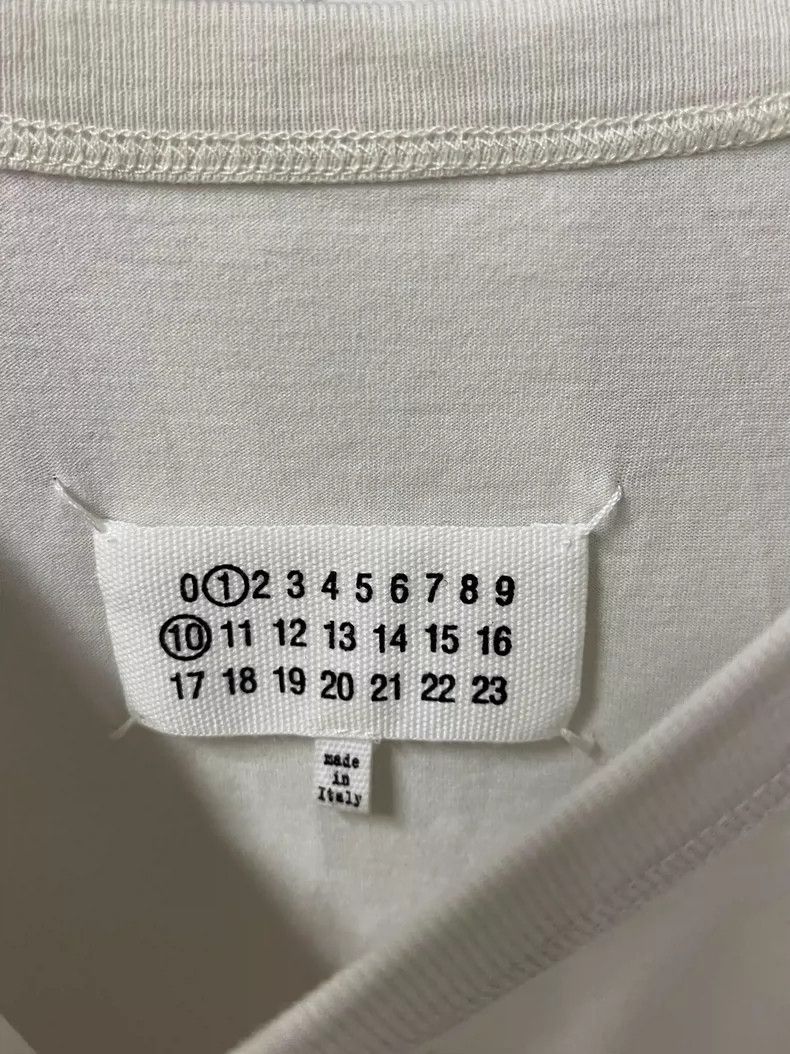 Maison Margiela Maison Margiela Short Sleeve Digital Embroidery Tee Size US S / EU 44-46 / 1 - 6 Thumbnail