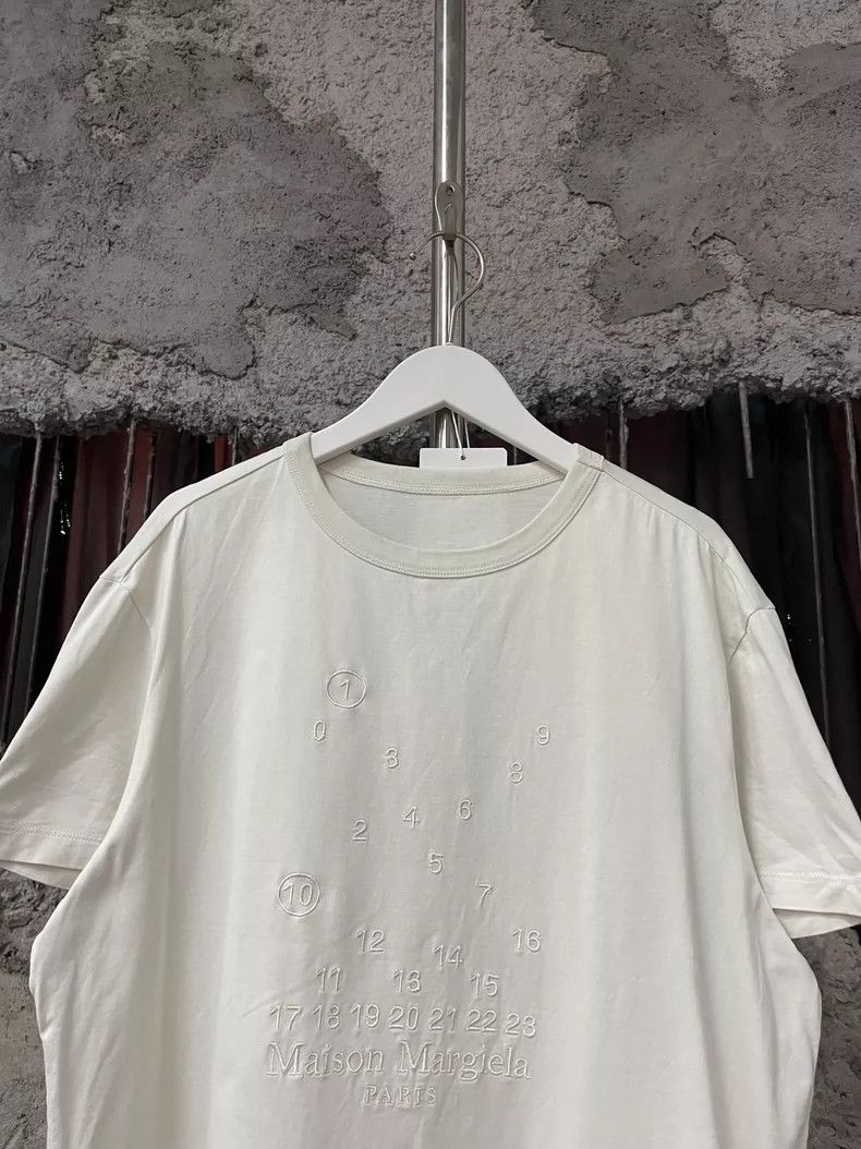 Maison Margiela Maison Margiela Short Sleeve Digital Embroidery Tee Size US S / EU 44-46 / 1 - 3 Thumbnail