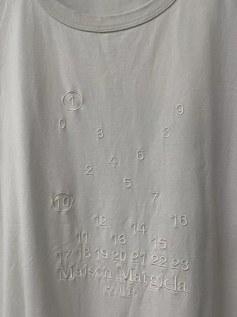 Maison Margiela Maison Margiela Short Sleeve Digital Embroidery Tee Size US S / EU 44-46 / 1 - 5 Thumbnail