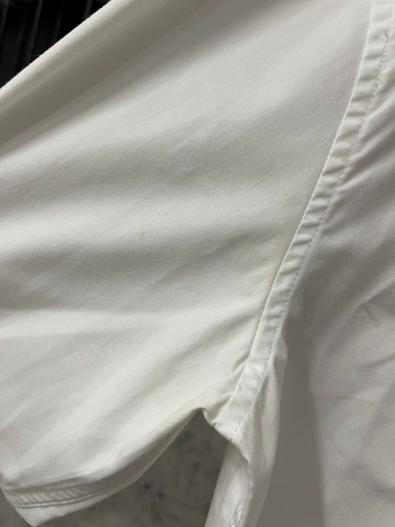 Dolce & Gabbana Dolce & Gabbana White Shirt with Embroidery Size US M / EU 48-50 / 2 - 6 Thumbnail
