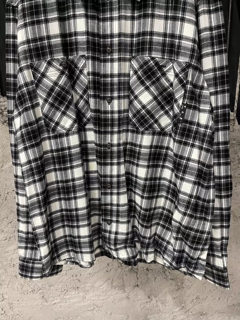 Off-White Off White Checkered Long Sleeve Shirt Size US XL / EU 56 / 4 - 5 Thumbnail