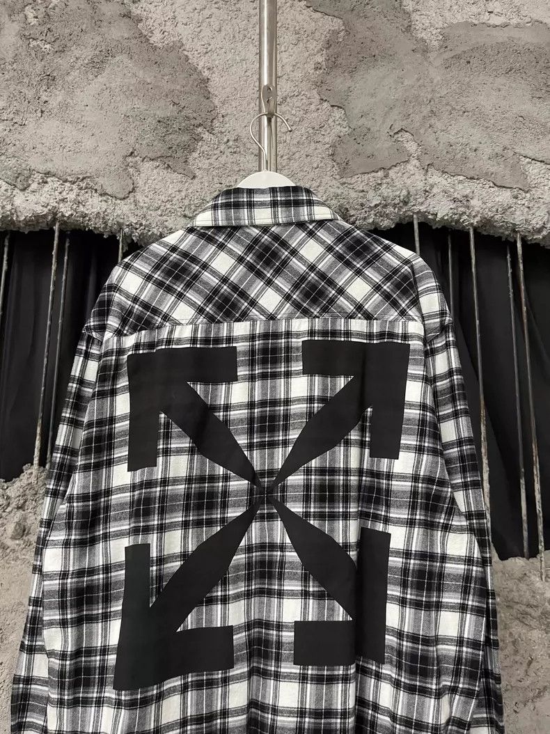 Off-White Off White Checkered Long Sleeve Shirt Size US XL / EU 56 / 4 - 3 Thumbnail