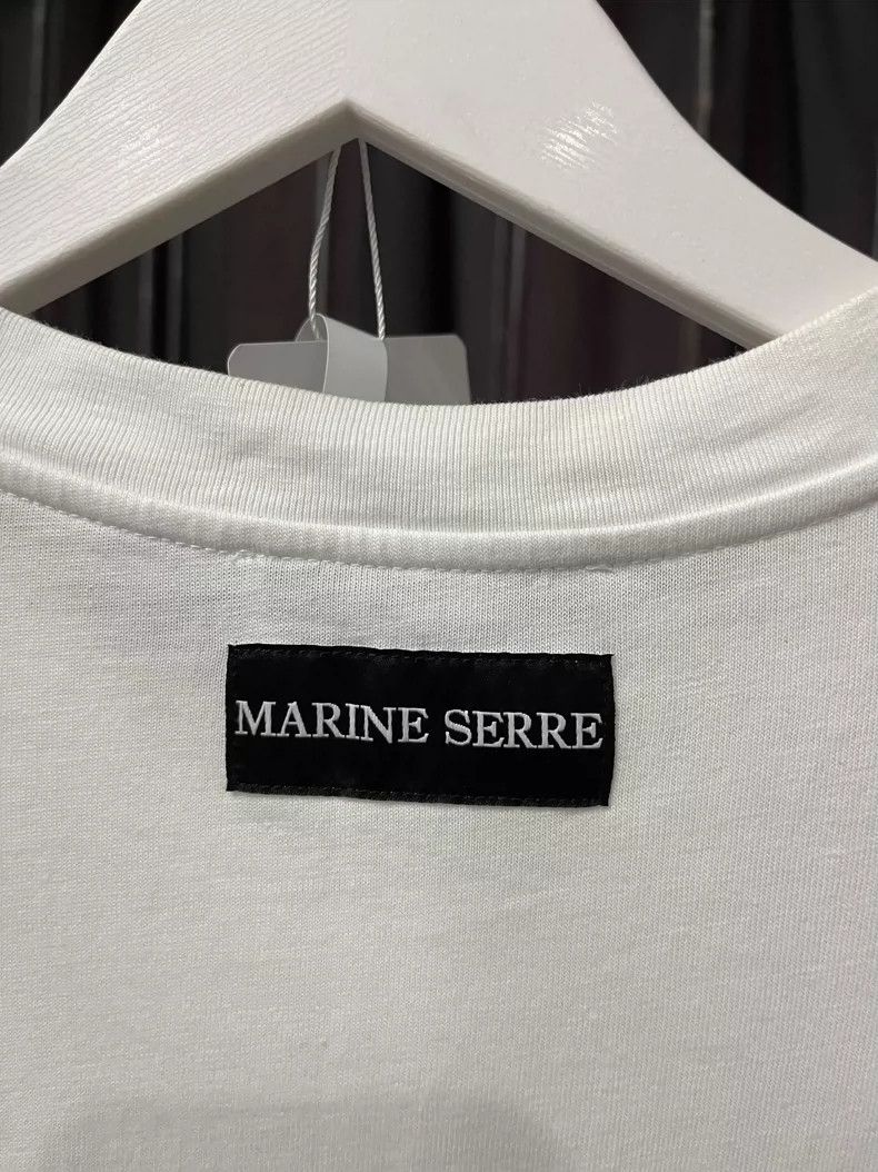 Marine Serre Marine Serre Short Sleeve T-Shirt Size US M / EU 48-50 / 2 - 5 Thumbnail