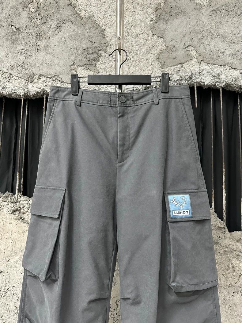 Louis Vuitton Louis Vuitton Cargo Pants with Missing Drawstring Size US 7 / EU 40 - 3 Thumbnail