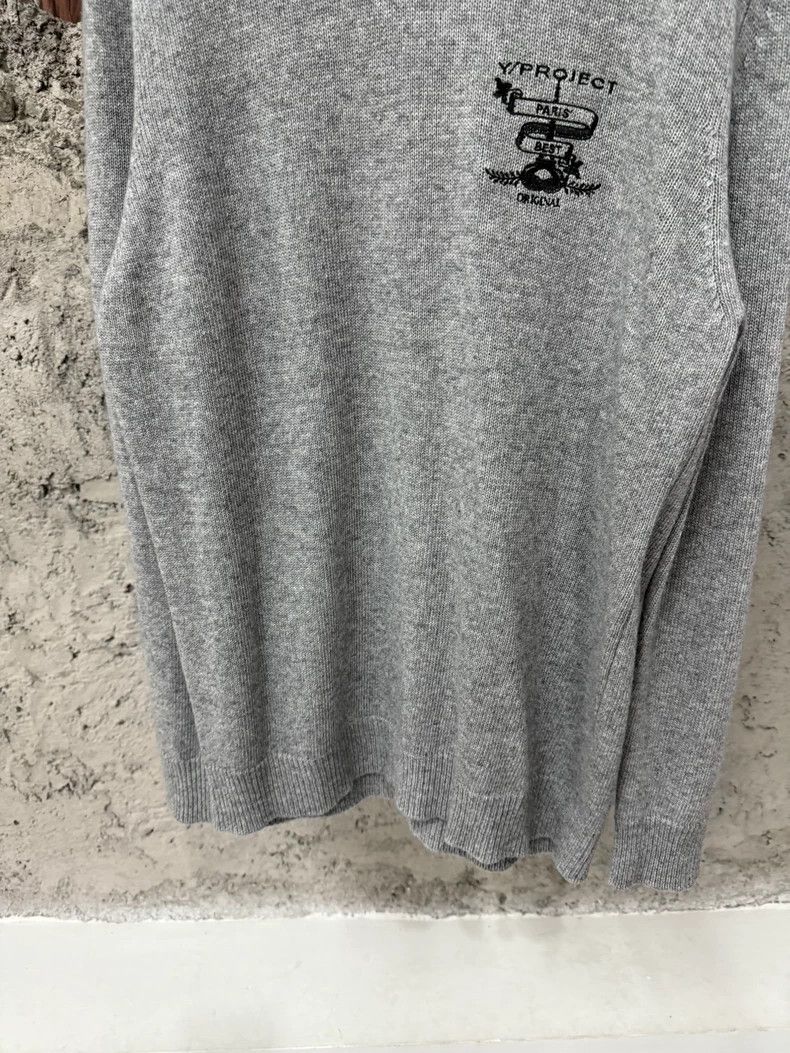 Y/Project Y/project Gray Sweater Size Medium Size US M / EU 48-50 / 2 - 4 Thumbnail