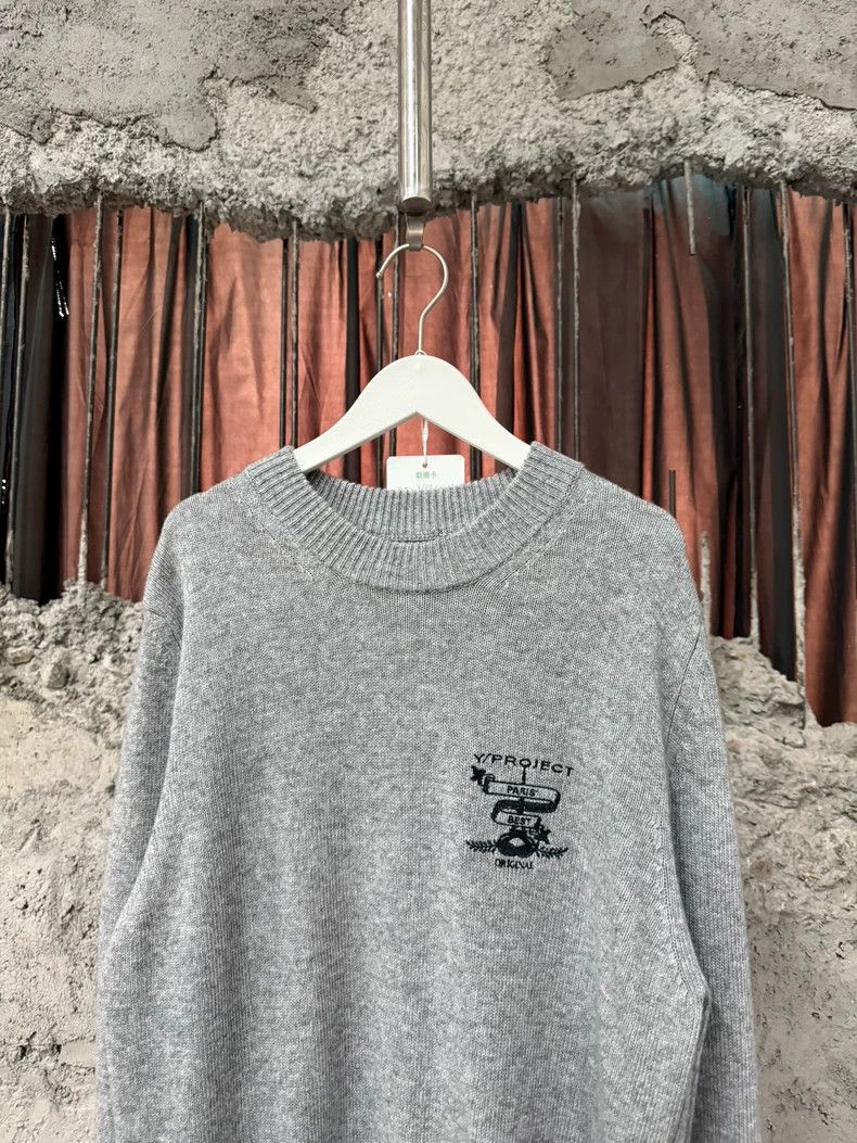 Y/Project Y/project Gray Sweater Size Medium Size US M / EU 48-50 / 2 - 3 Thumbnail