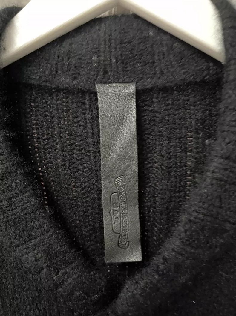 Chrome Hearts Chrome Hearts Cashmere Cardigan with Leather Accents Size US S / EU 44-46 / 1 - 6 Thumbnail