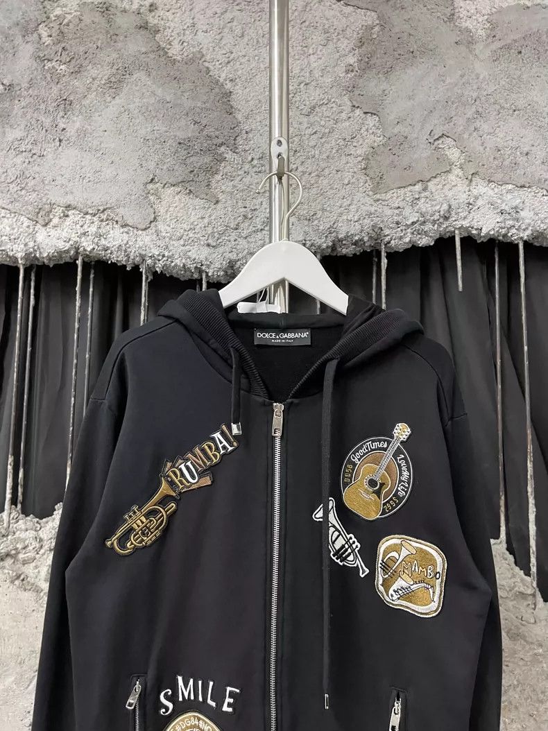 Dolce & Gabbana Dolce & Gabbana Zip Up Jacket Size US M / EU 48-50 / 2 - 3 Thumbnail