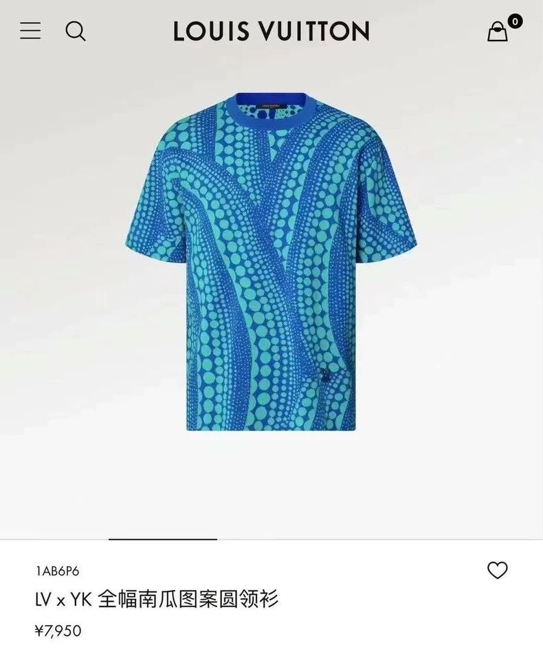 Louis Vuitton Louis Vuitton Yayoi Kusama Short Sleeve Knit Size US S / EU 44-46 / 1 - 4 Thumbnail