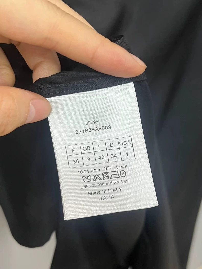 Dior Dior Silk Bee Shirt Brand New Size 36 Size US S / EU 44-46 / 1 - 4 Thumbnail