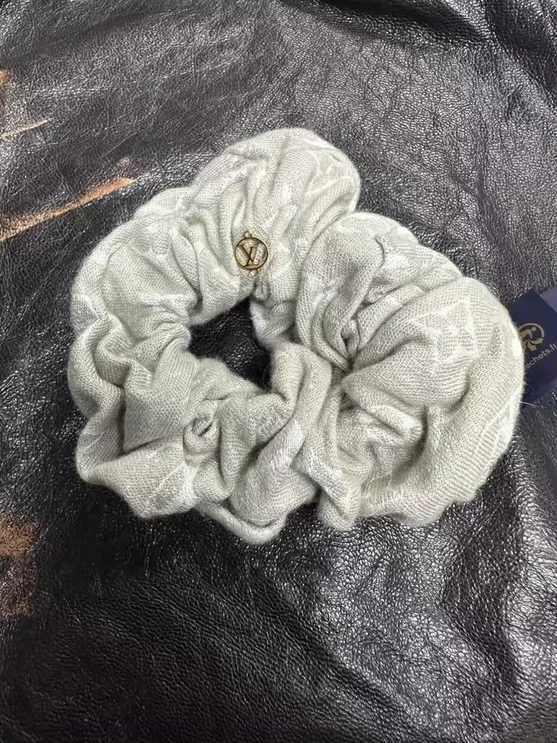Louis Vuitton Louis Vuitton Jacquard Denim Scrunchie for Women Size ONE SIZE - 2 Thumbnail