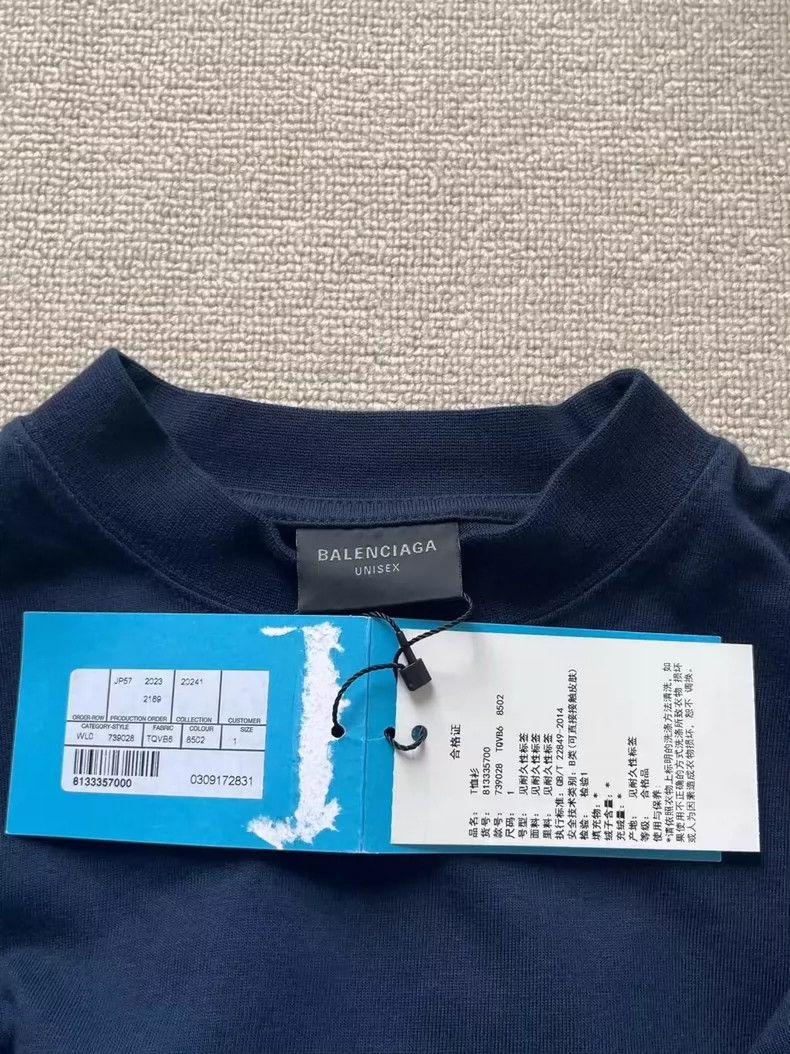 Balenciaga Balenciaga WFP Vintage Wash Short Sleeve T-shirt Size US S / EU 44-46 / 1 - 5 Thumbnail