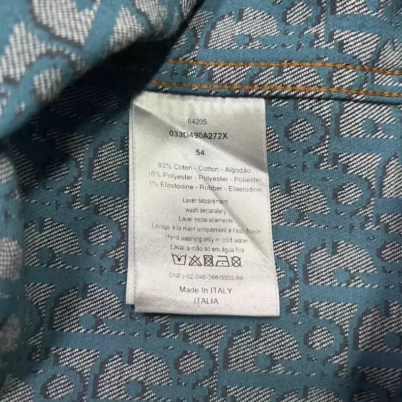 Dior DIOR Denim Jacket Size 54 Brand New Size US XXL / EU 58 / 5 - 8 Thumbnail