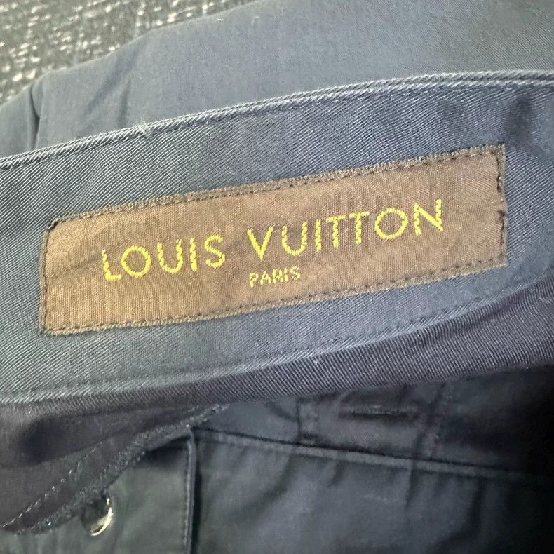 Louis Vuitton LV Blue Utility Pants Size 44 for Sale Size US 31 - 5 Thumbnail
