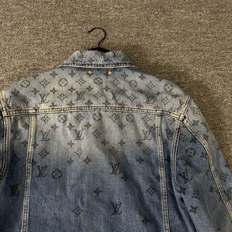 Louis Vuitton Louis Vuitton Classic Denim Jacket for Sale Size US L / EU 52-54 / 3 - 3 Thumbnail