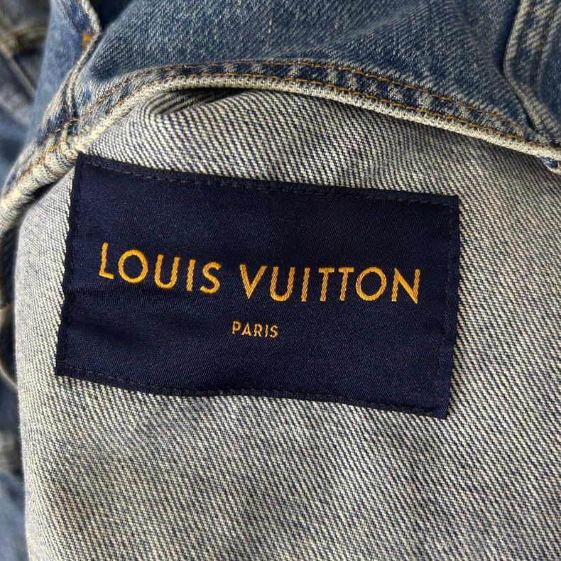 Louis Vuitton Louis Vuitton Classic Denim Jacket for Sale Size US L / EU 52-54 / 3 - 5 Thumbnail
