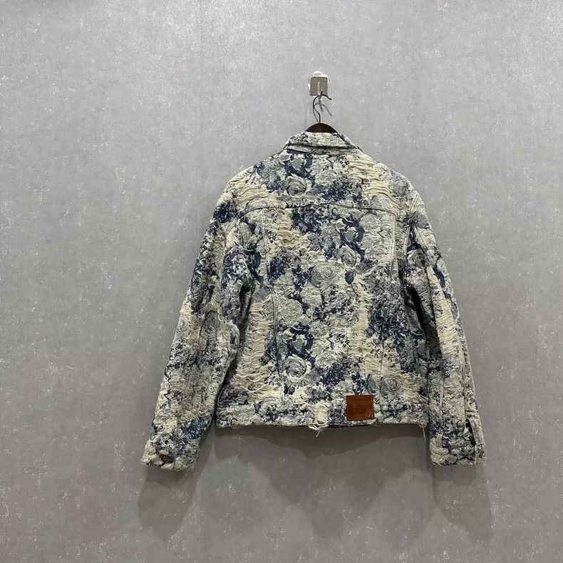 Louis Vuitton Unique Blue and White Denim Jacket Size US XXL / EU 58 / 5 - 2 Thumbnail