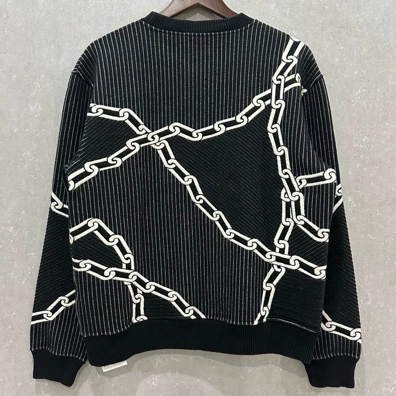 Louis Vuitton Luxury Black and White Hooded Sweatshirt Size US L / EU 52-54 / 3 - 2 Thumbnail