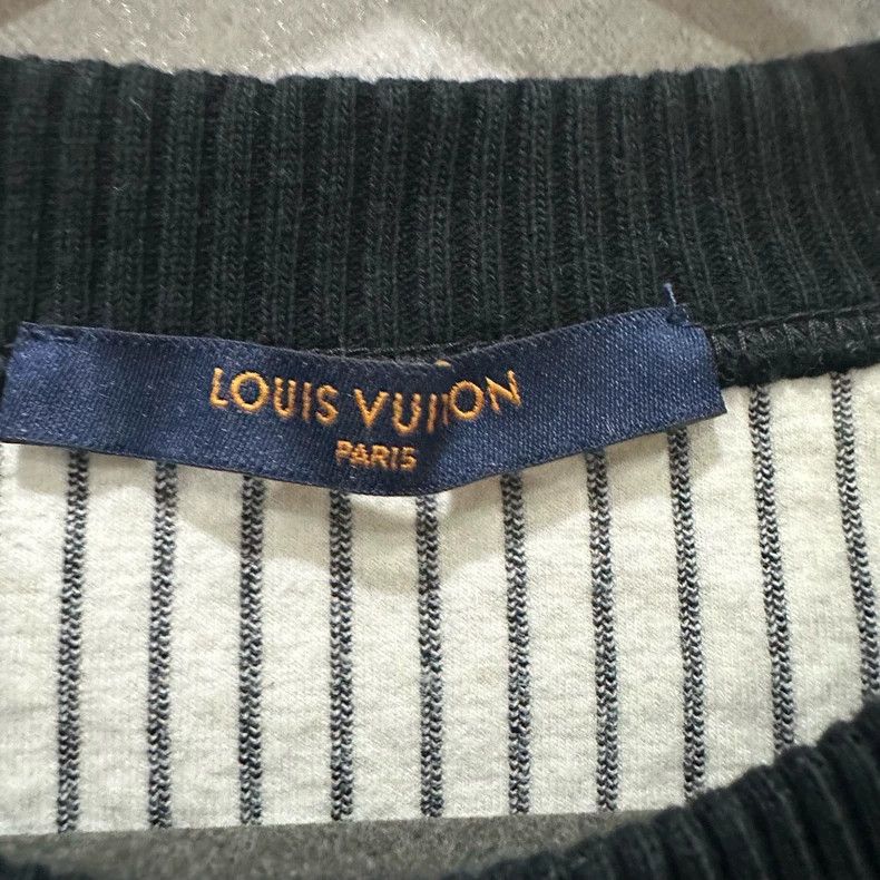 Louis Vuitton Luxury Black and White Hooded Sweatshirt Size US L / EU 52-54 / 3 - 4 Thumbnail