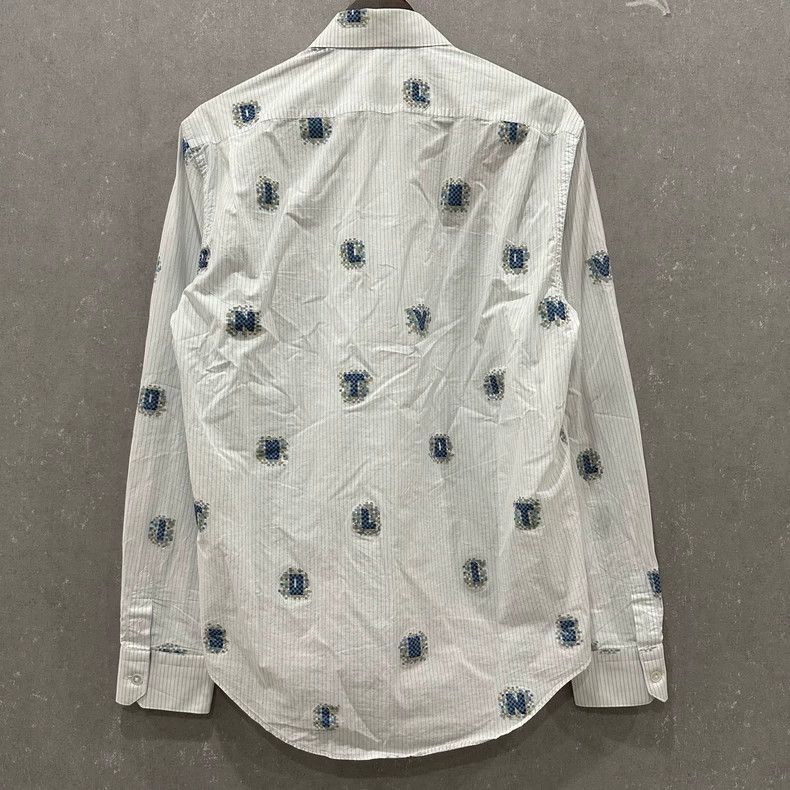 Louis Vuitton Louis Vuitton Printed Button-Up Shirt M Size Size US M / EU 48-50 / 2 - 2 Thumbnail