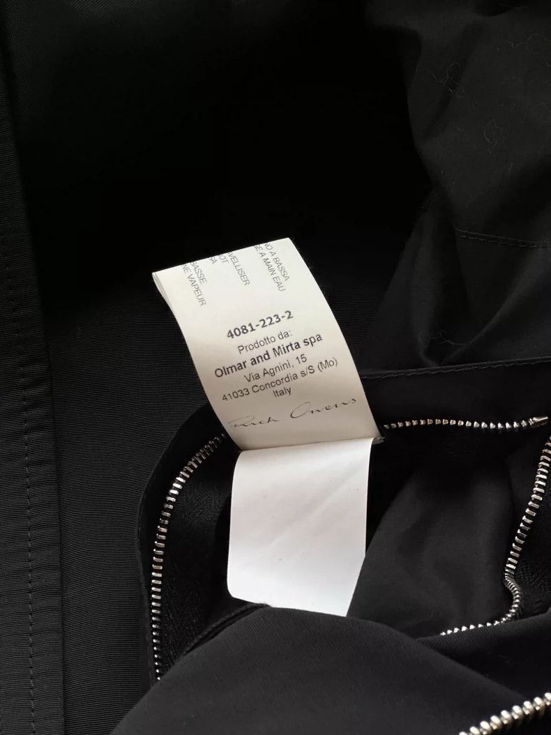 Rick Owens Rick Owens Men's Zipper Pilot Jacket Size US M / EU 48-50 / 2 - 7 Thumbnail