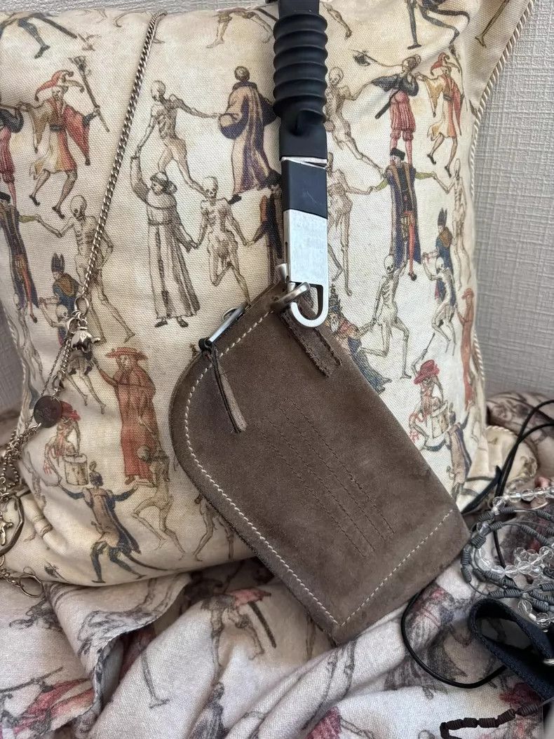 Rick Owens Rick Owens Suede Crossbody Bag Size ONE SIZE - 3 Thumbnail