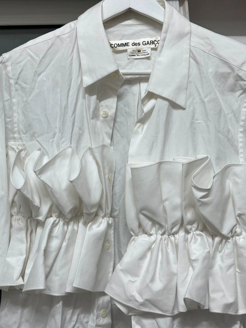 Comme des Garcons Comme des Garçons Design White Shirt Size US M / EU 48-50 / 2 - 4 Thumbnail