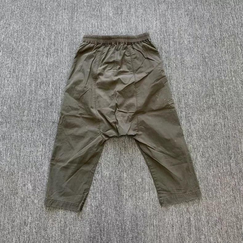 Rick Owens RICK OWENS Gray Cropped Pants Size 36 Size US 36 / EU 52 - 2 Thumbnail