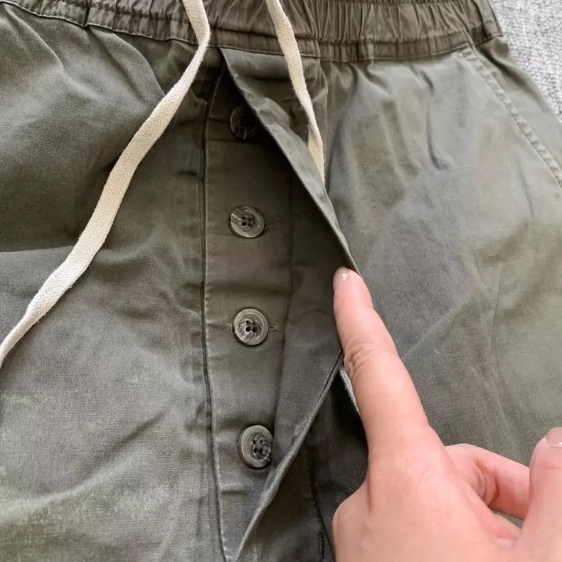 Rick Owens RICK OWENS Gray Cropped Pants Size 36 Size US 36 / EU 52 - 6 Thumbnail