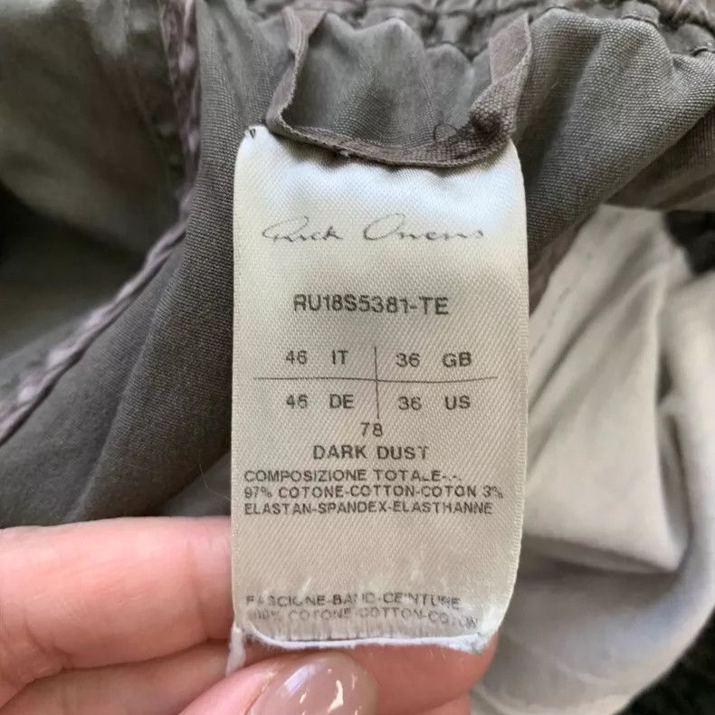 Rick Owens RICK OWENS Gray Cropped Pants Size 36 Size US 36 / EU 52 - 5 Thumbnail
