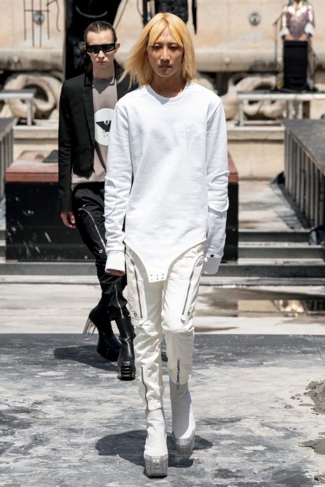Rick Owens Rick Owens Bauhaus Zip Combat Pants Size US 31 - 8 Thumbnail
