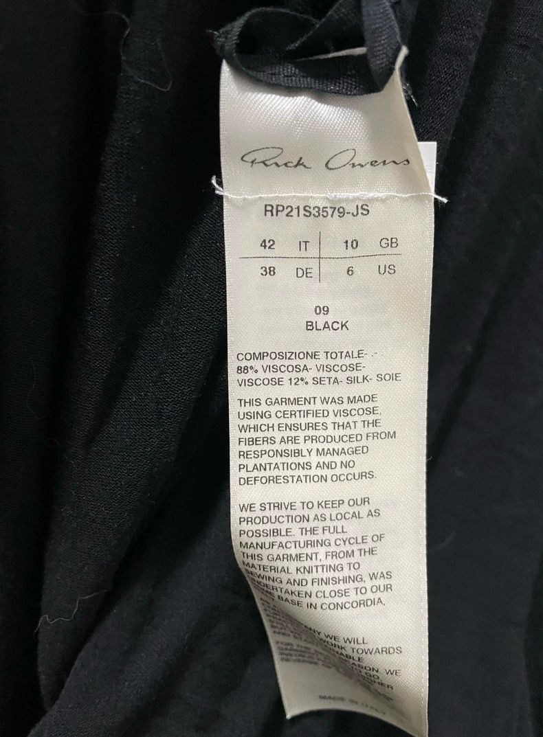 Rick Owens Rick Owens 21SS Glory Long Gown Size US 31 - 5 Thumbnail