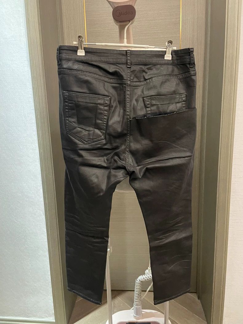 Rick Owens RICK OWENS DRKSHDW Denim Coated Ankle Pants Size US 33 - 4 Thumbnail