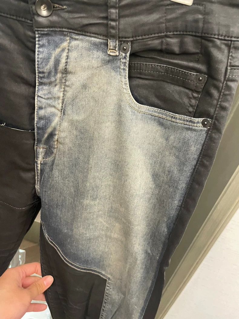 Rick Owens RICK OWENS DRKSHDW Denim Coated Ankle Pants Size US 33 - 3 Thumbnail