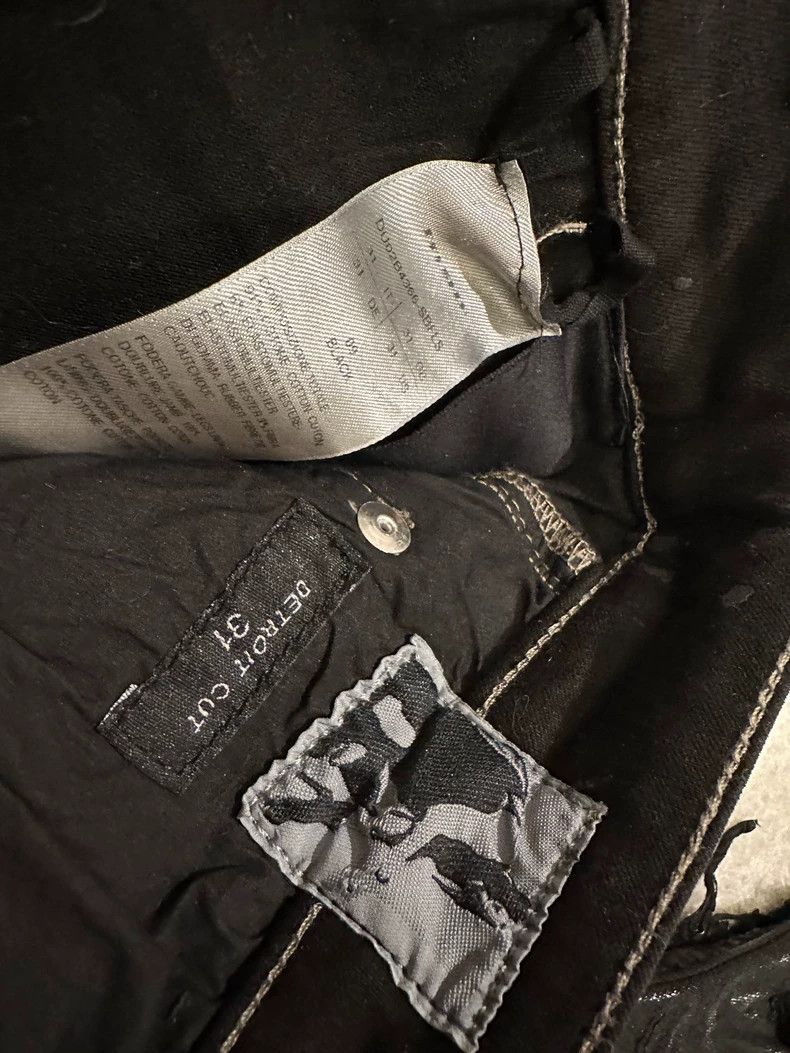 Rick Owens Drkshdw Rick Owens Drkshdw Ripped Black Skinny Jeans Size US 31 - 3 Thumbnail