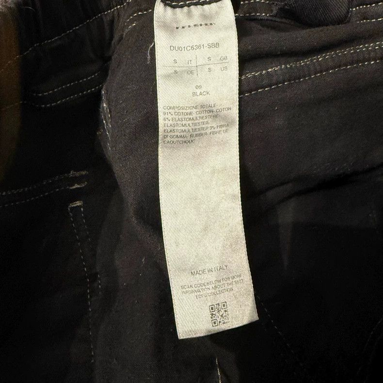 Rick Owens Rick Owens Black Zippered Denim Pants Size Small Size US 28 / EU 44 - 7 Thumbnail
