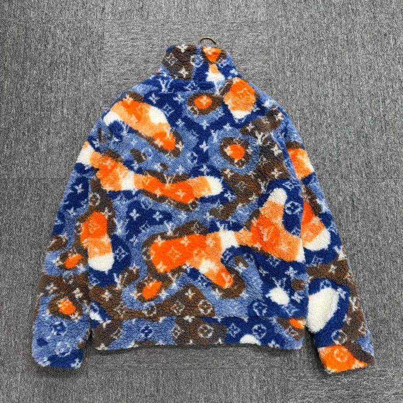 Louis Vuitton Louis Vuitton Tie-Dye Teddy Jacket XL Size US XL / EU 56 / 4 - 5 Thumbnail