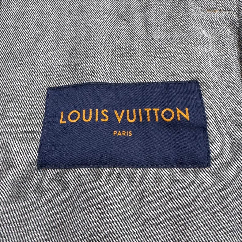Louis Vuitton Louis Vuitton Denim Jacket with Bow Detail Size US L / EU 52-54 / 3 - 2 Thumbnail