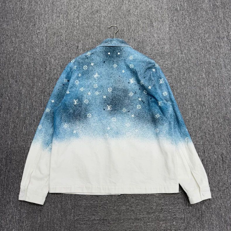 Louis Vuitton Louis Vuitton Gradient Denim Jacket XL Size Size US XL / EU 56 / 4 - 5 Thumbnail