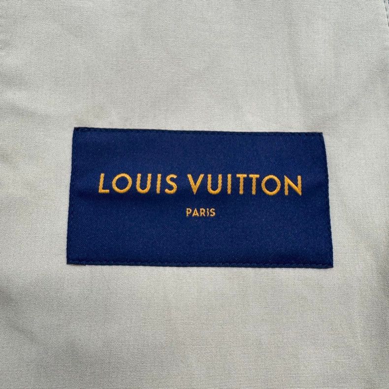 Louis Vuitton Louis Vuitton Khaki Logo Jacket Size 52 Size US L / EU 52-54 / 3 - 2 Thumbnail