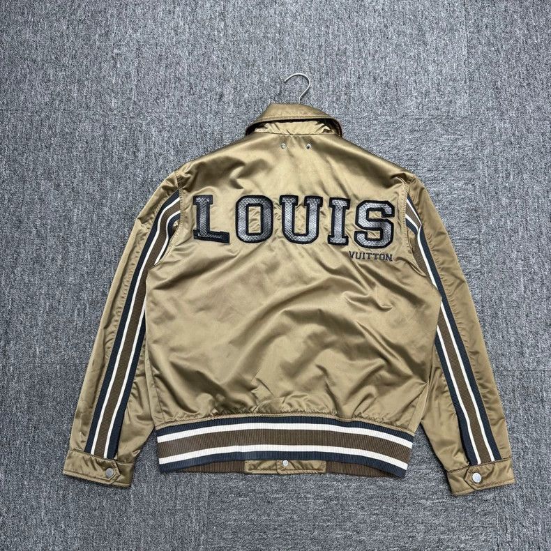 Louis Vuitton Louis Vuitton Snake Skin Letter Patch Jacket Size US XL / EU 56 / 4 - 5 Thumbnail