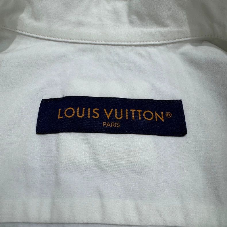 Louis Vuitton Louis Vuitton Embroidered Long Sleeve Shirt Size US S / EU 44-46 / 1 - 2 Thumbnail