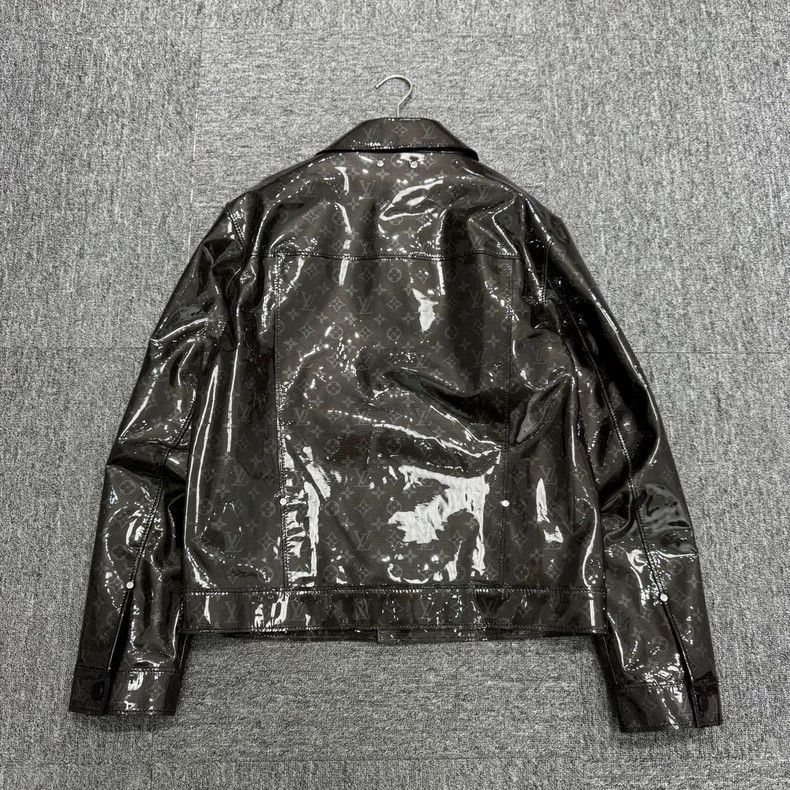 Louis Vuitton Louis Vuitton Monogram Patent Leather Jacket Size US L / EU 52-54 / 3 - 6 Thumbnail