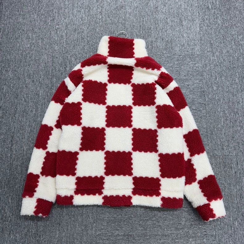 Louis Vuitton Louis Vuitton Nigo Checkered Teddy Jacket Size US L / EU 52-54 / 3 - 5 Thumbnail