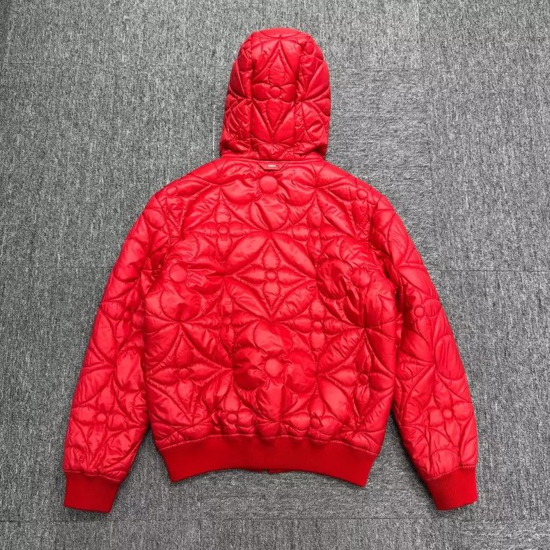 Louis Vuitton Louis Vuitton Red Quilted Puffer Jacket Size US L / EU 52-54 / 3 - 5 Thumbnail