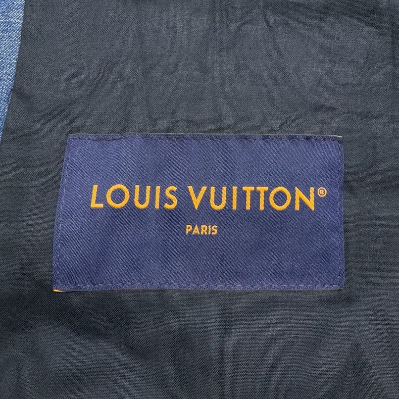 Louis Vuitton Louis Vuitton Denim Blazer with Embroidery Size US L / EU 52-54 / 3 - 3 Thumbnail