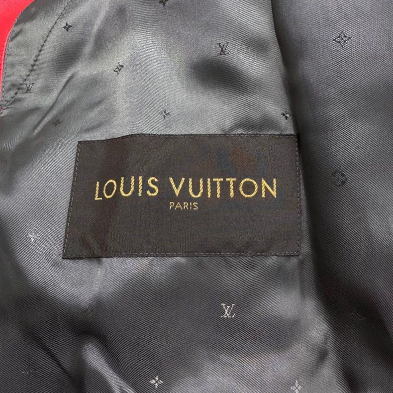 Louis Vuitton Louis Vuitton Red Supreme Print Jacket Size US M / EU 48-50 / 2 - 2 Thumbnail