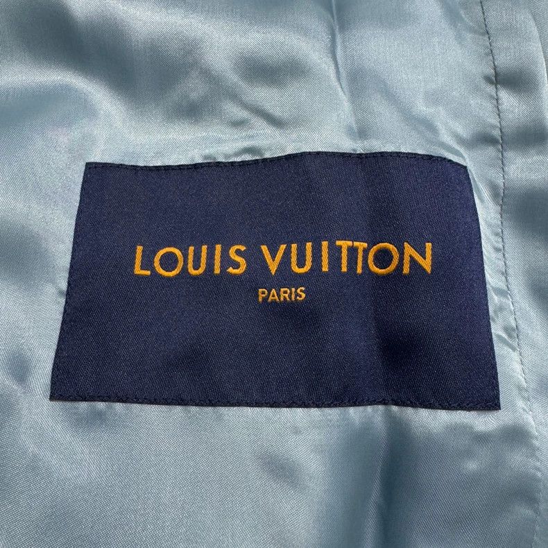Louis Vuitton Louis Vuitton Sky Cloud Leather Jacket Size US L / EU 52-54 / 3 - 2 Thumbnail
