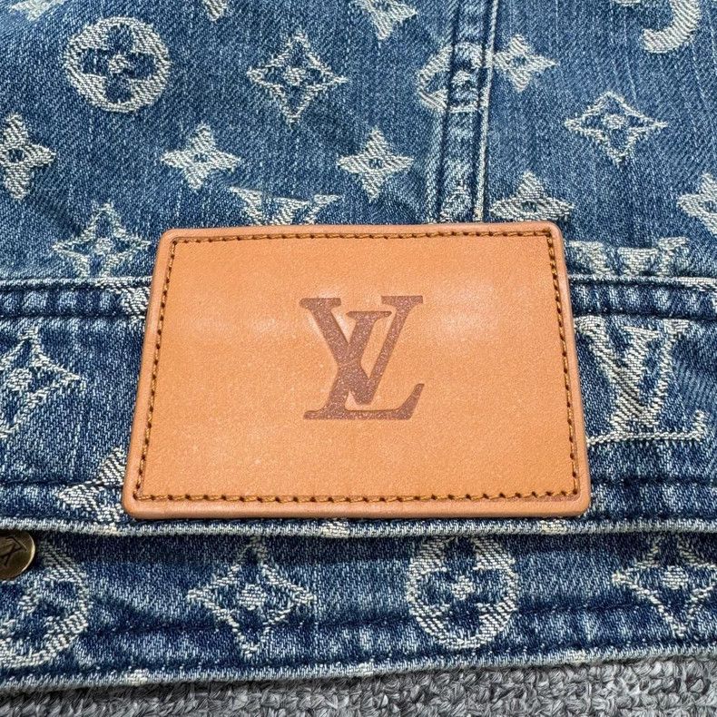 Louis Vuitton Louis Vuitton Supreme Denim Jacket Size US XXL / EU 58 / 5 - 6 Thumbnail